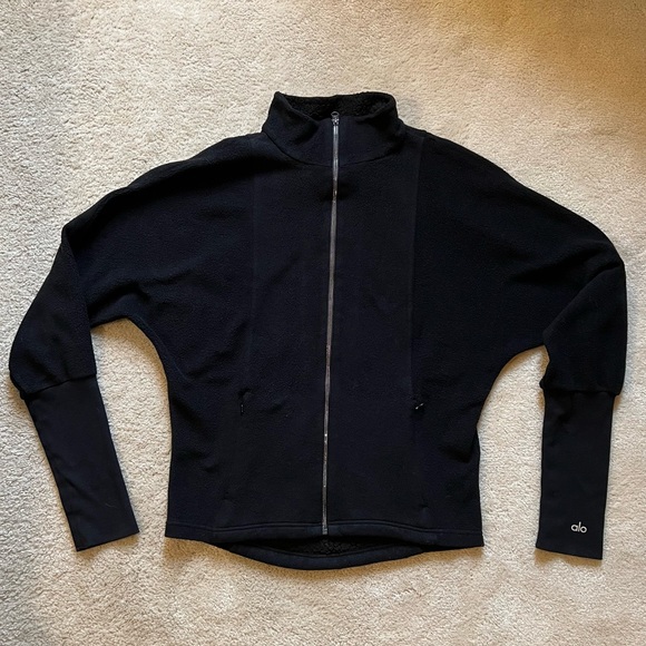 ALO Yoga Sweaters - ALO Zip Up Sweater